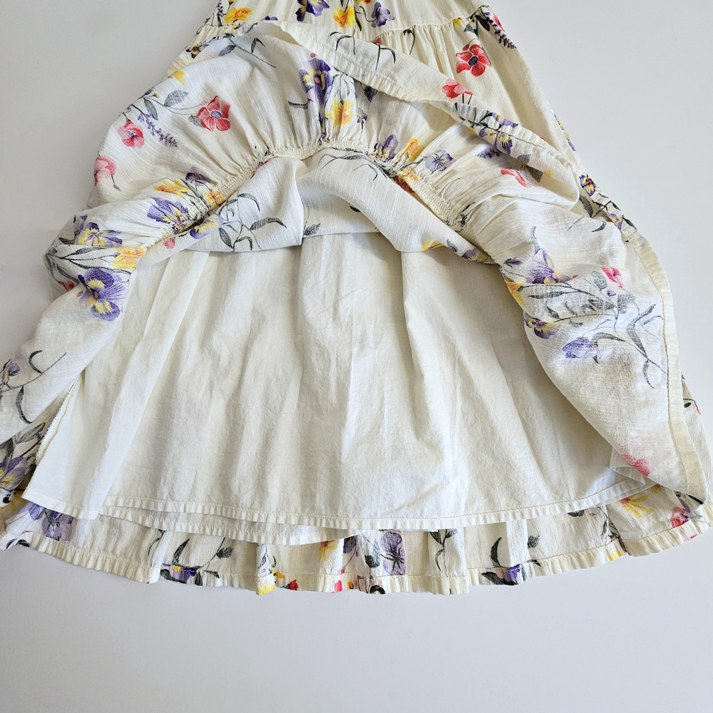 Floral Ruffle Dress - Picture 6 of 8